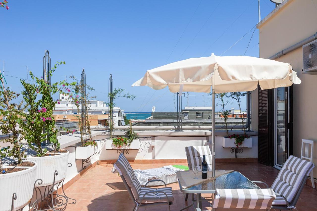 La Bella Vista Bari Sea View Terrace Flat Apartamento Exterior foto